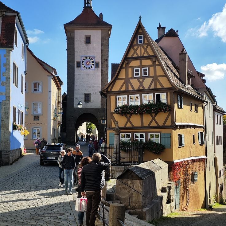 Marche de noel de Rothenburg ob der tauber