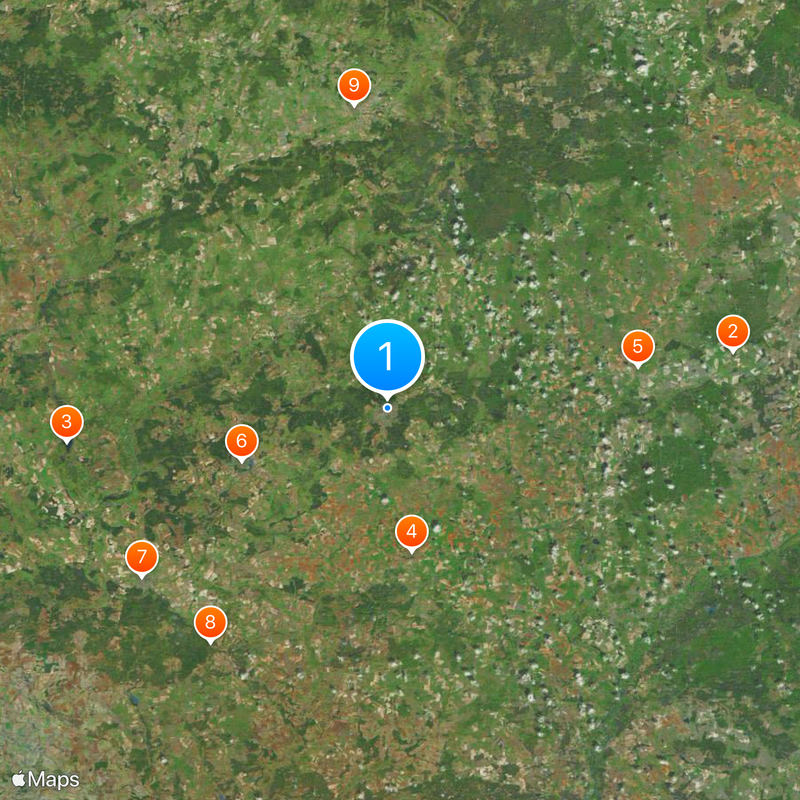 Unecha Map