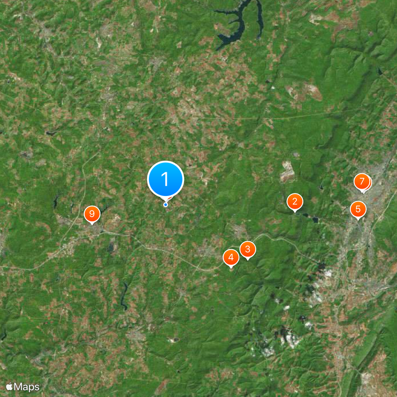 Saint Francis University Map