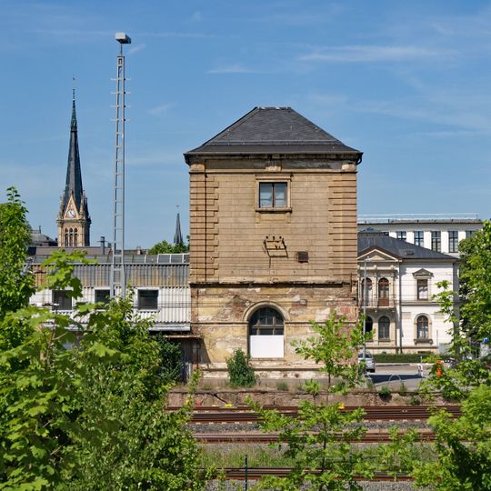 Wasserturm Hauptbahnhof Chemnitz