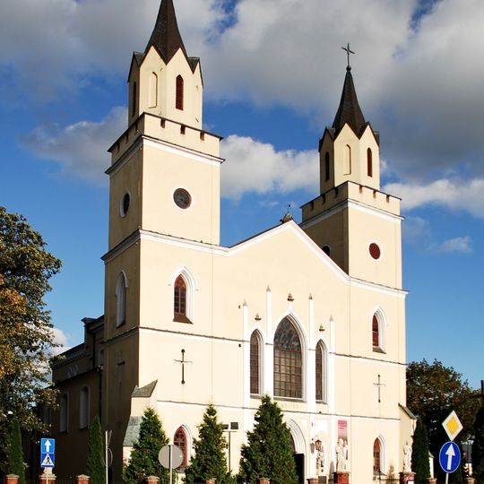 All Saints church in Wiskitki