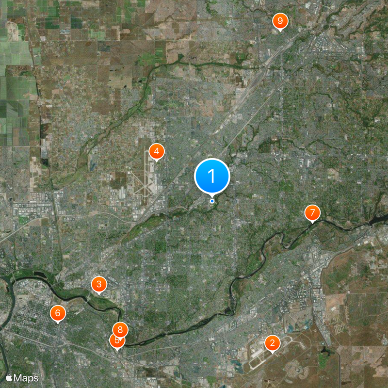 American River College Map