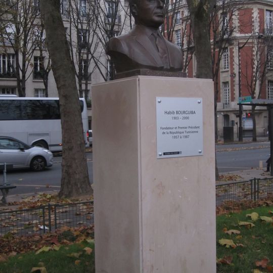 Bust of Habib Bourguiba