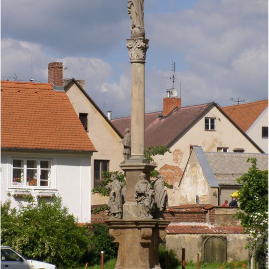 Maria column in Frýdlant