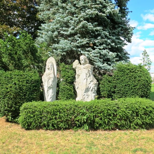 Die indische Weisheit / Wiederkehrender Christus, Skulpturenweg Sankt Augustin