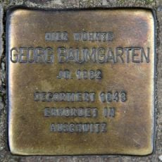Stolperstein dedicated to Georg Baumgarten