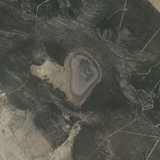 Laguna volcánica de La Alberquilla