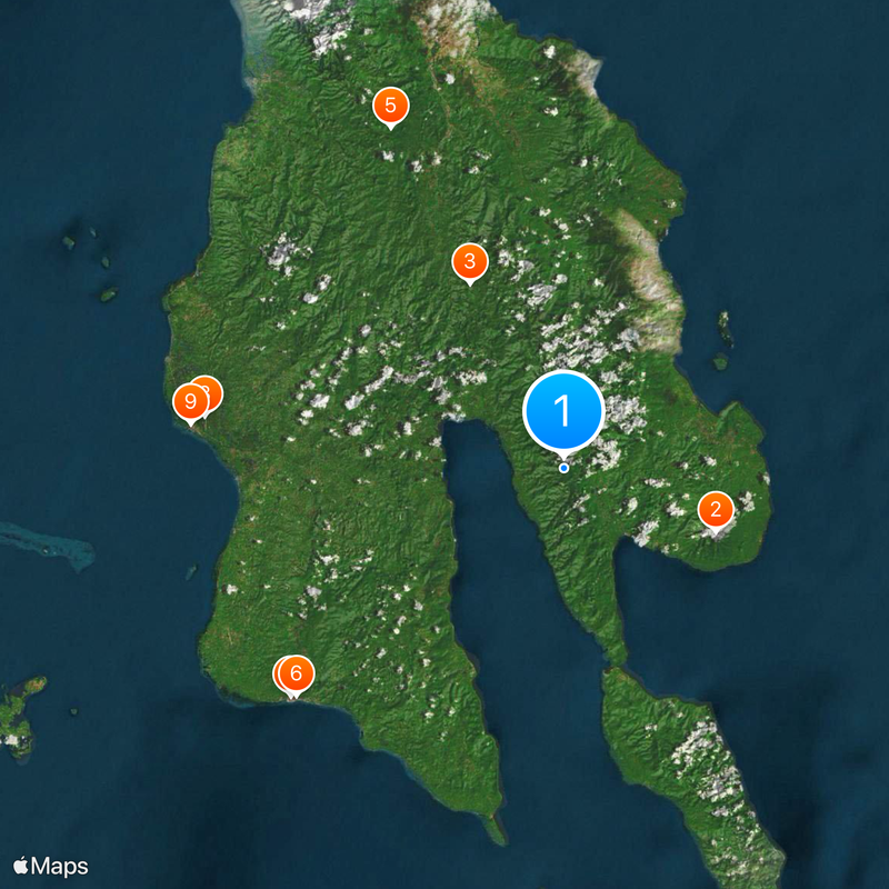 Southern Leyte Karte