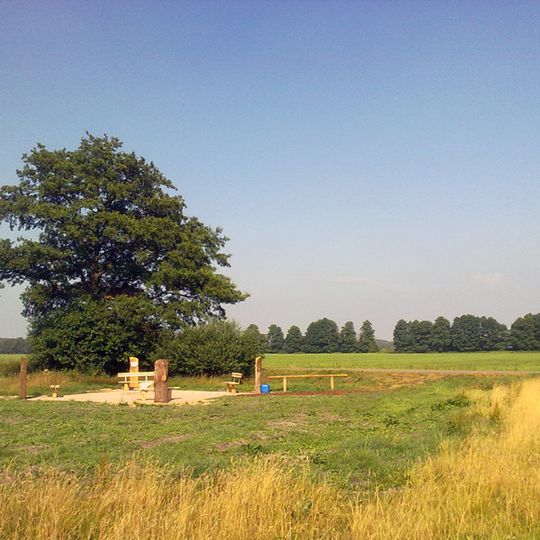Mittelpunktstein der Gemeinde Otter