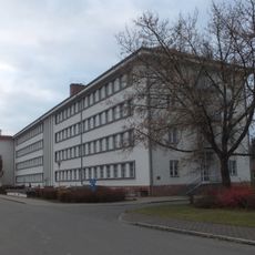 Verwaltungsbau des Oberkommandos der Sowjetischen Militäradministration Rheinpfalzallee 82, Grafenauer Weg 18