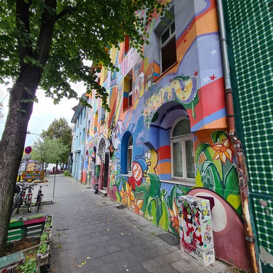 Street Art On Buildings