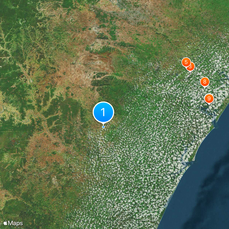 Tobias Barreto Mappa