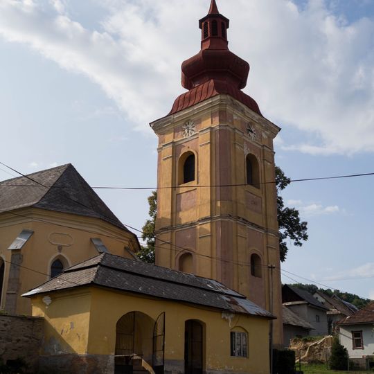 Evanjelický kostol s areálom, veža
