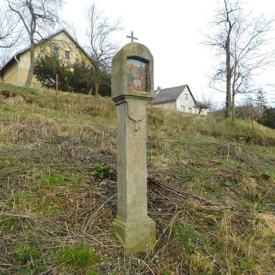 7. zastavení křížové cesty v Křešíně
