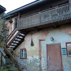 Inneres Gebäude der Burg Lavant