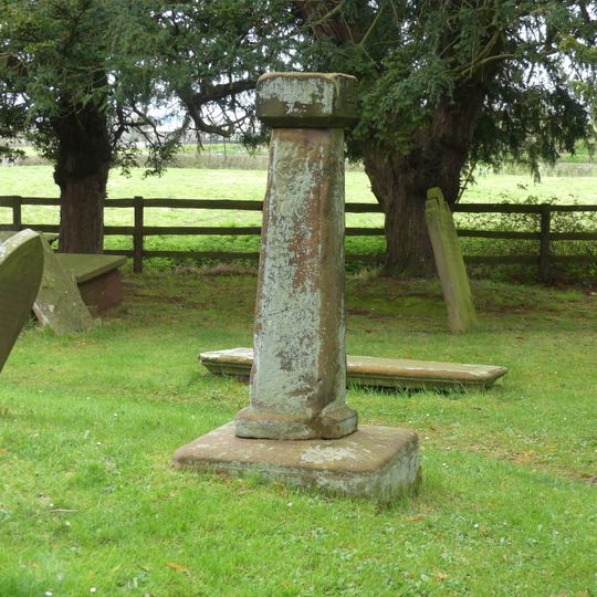 Standing cross in St Mary's churchyard