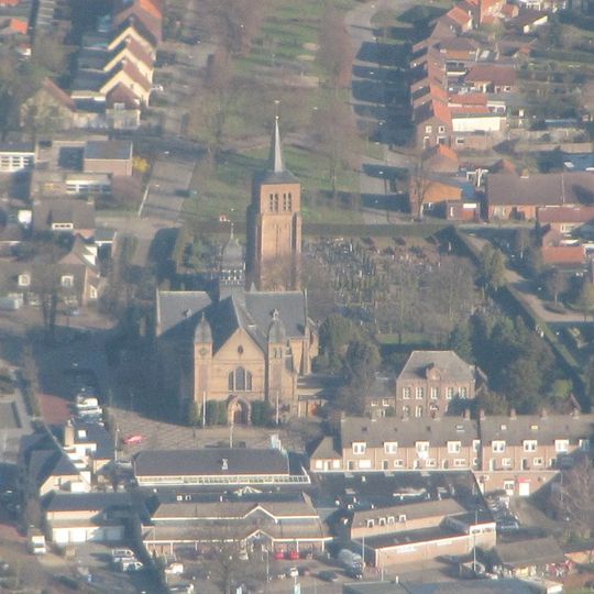 Toren van de vroegere kerk van St.Petrus'Banden