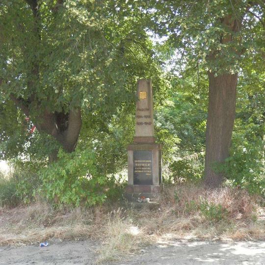 Pomník padlým v Prosmykách