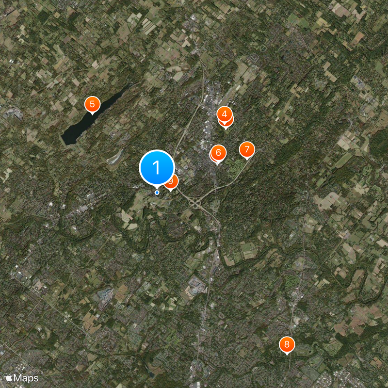 Delaware Valley University Map
