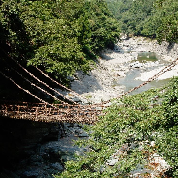 Kazura bridge at the Iya Valley