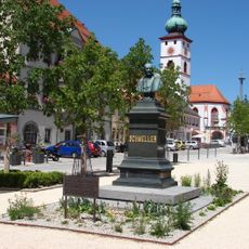 Denkmal des Germanisten und bayerischen Sprachforschers Johann Andreas Schmeller