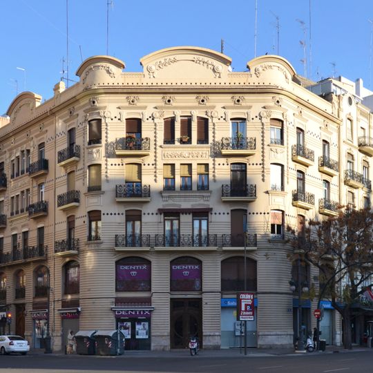 Edificio Francisco Sancho, Gran Vía Marqués del Turia, 1