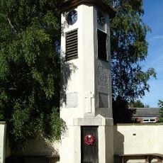 Clock Tower And War Memorial