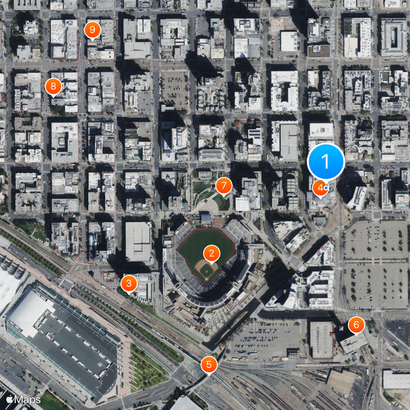 San Diego Public Library Map