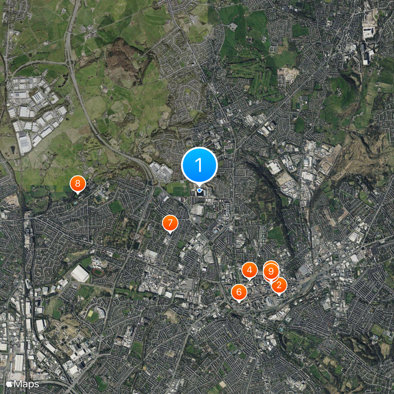 Boundary Park Map