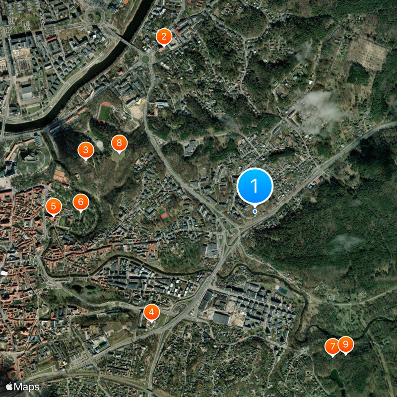 Vilna Ghetto Map