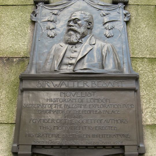 Memorial to Walter Besant