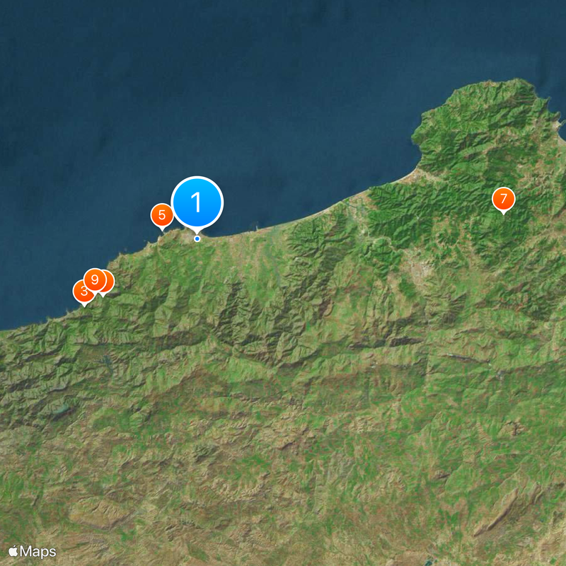 Wilaya de Jijel Carte