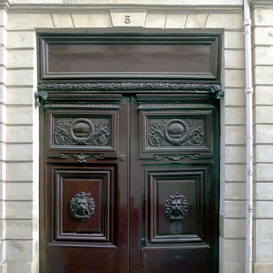 Maison, 3 rue des Juges-Consuls, 5 rue du Cloître-Saint-Merri