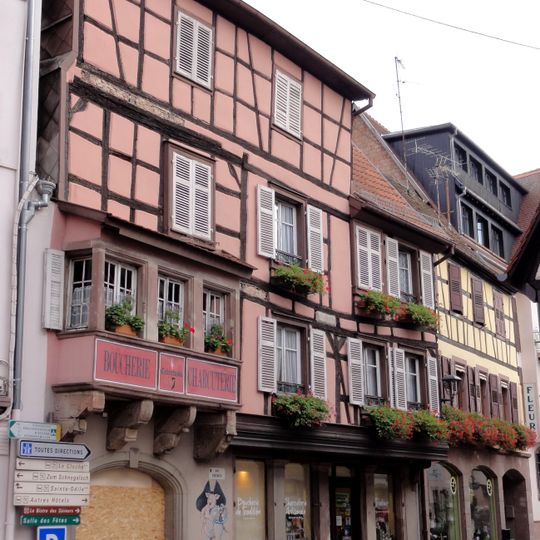 Maison au 1, rue Dietrich à Obernai