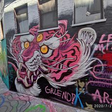 Work of art, graffiti