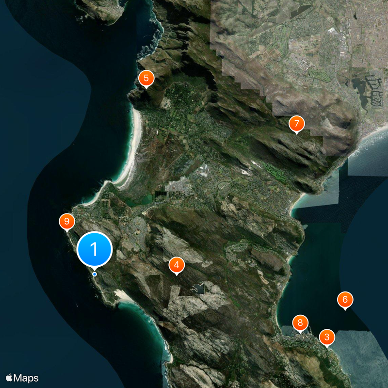 Cape Peninsula Map
