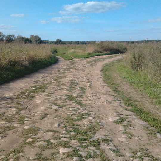 Каменная мощёная дорога