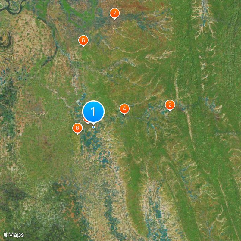 Meghna Division Map