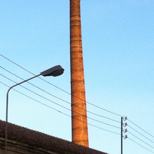 Xemeneia de la Fàbrica Llagostera i Sampere