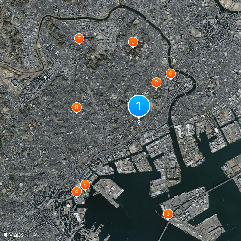Hosei University Kokusai High School Map