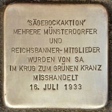 Stolperstein Sägebockaktion