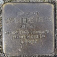 Stolperstein für Carl-Heinz Dellin