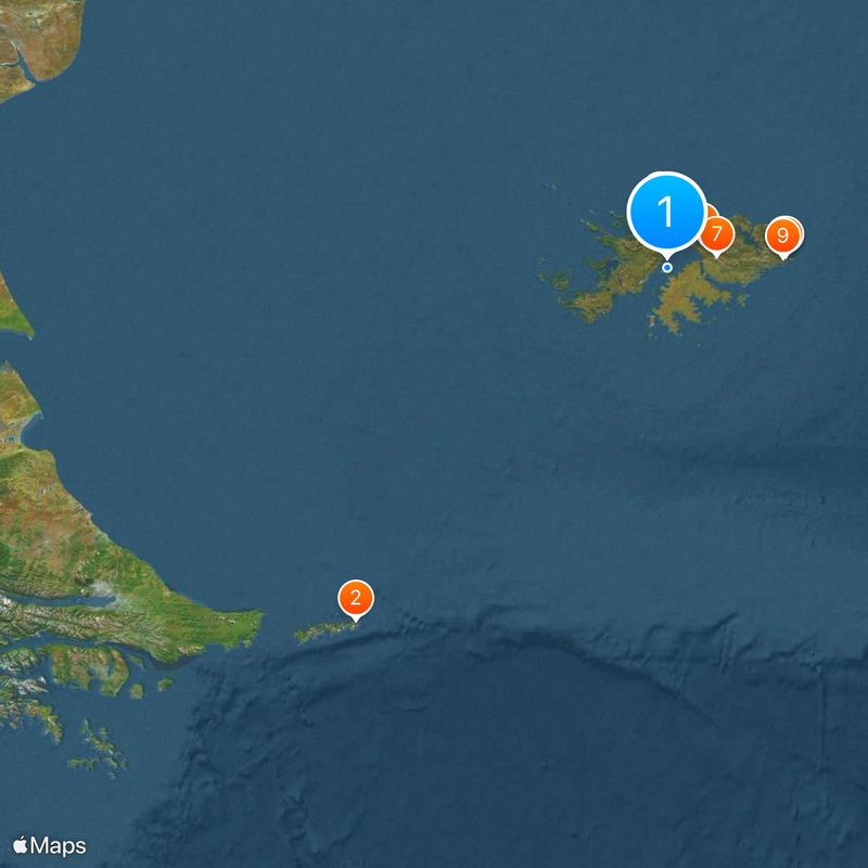 Falkland Islands Map