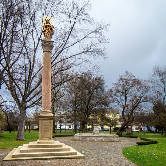 Maria column in Bělá pod Bezdězem