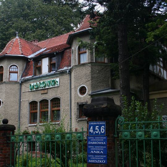 Willa, ob. sanatorium Dąbrówka