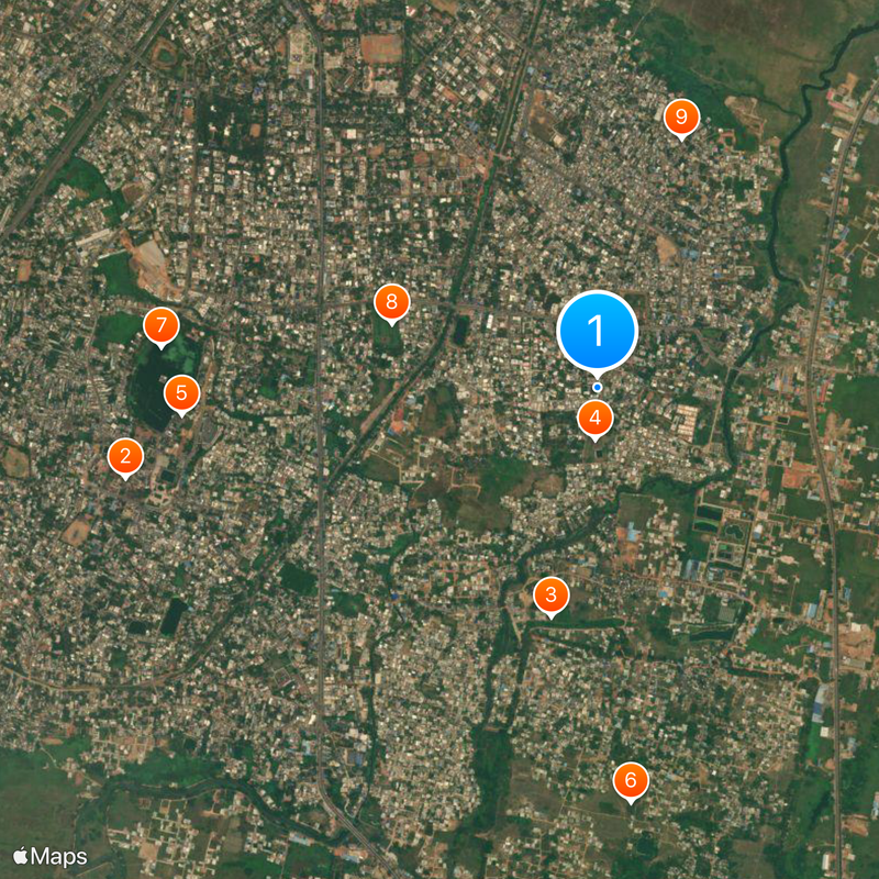 Muktesvara deula Mappa