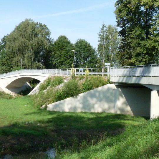 Silniční most přes Malši v Plavu