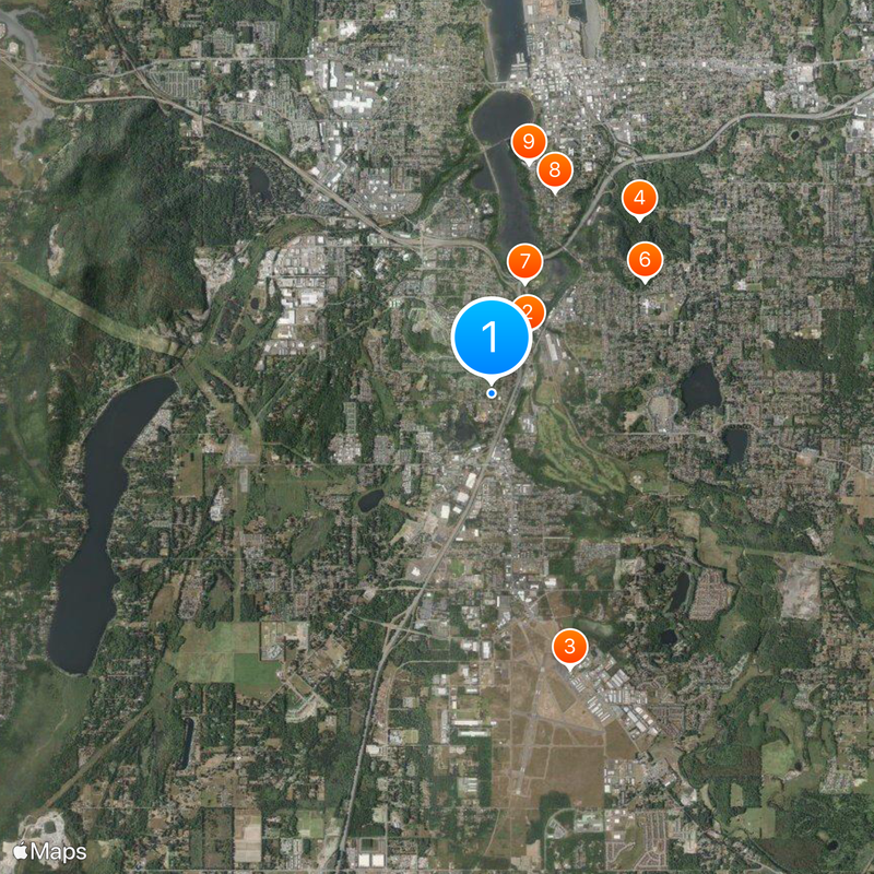 Tumwater Mappa