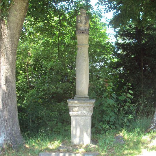 Sloup se sochou Ecce Homo