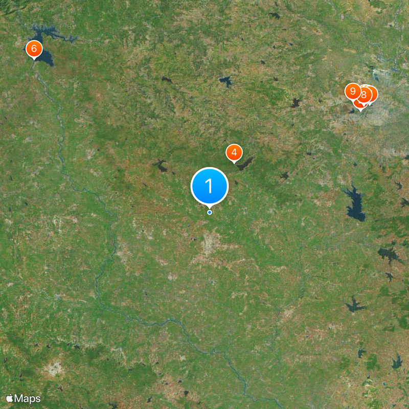 Distretto di Wardha Mappa